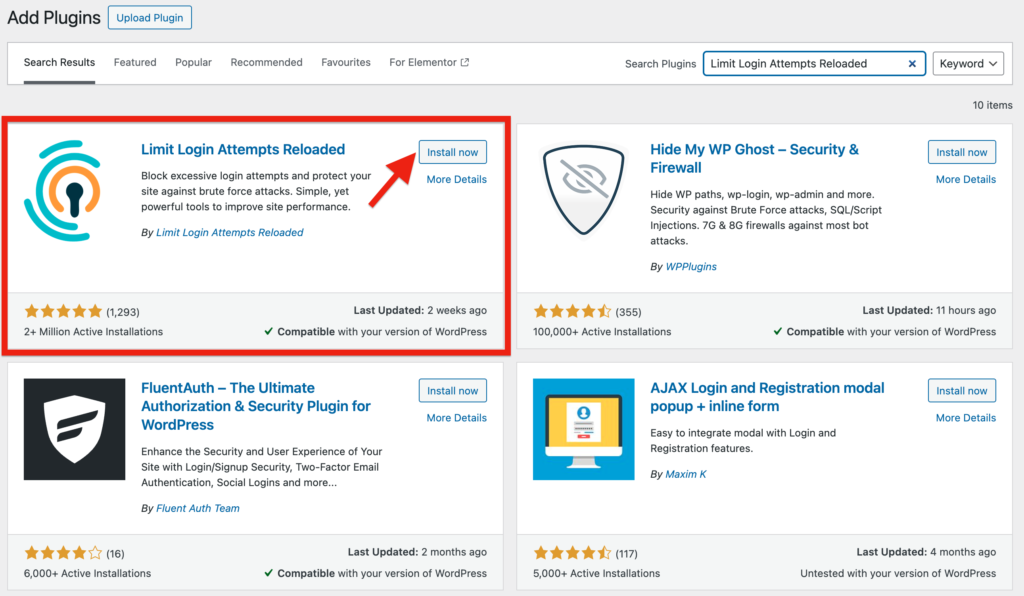 Limit Login Attempts Reloaded 